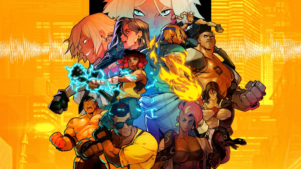 streets of rage 4 art